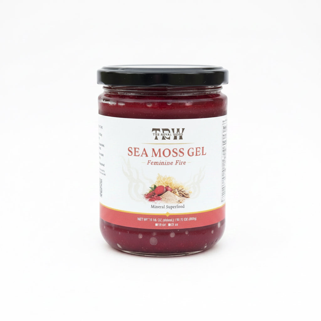 Feminine Fire Sea Moss Gel – Naturally Grounding, Sweet, and Revitalizing
